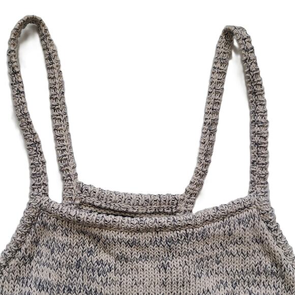 Kendall & Kylie Womens Tank Top Size Medium Gray Stretchy - Picture 3 of 5